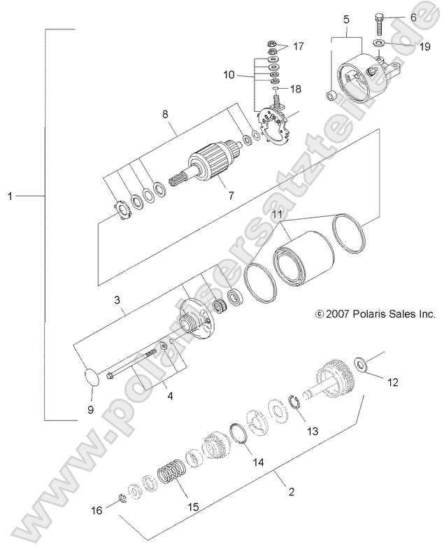 ENGINE, STARTING SYSTEM