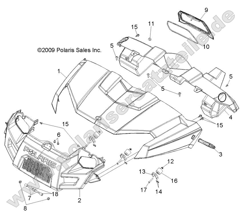 Body, Hood, Dash and Grill