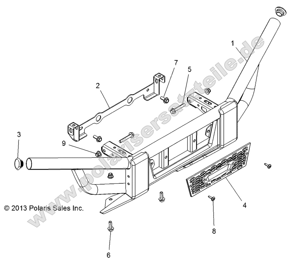 Chassis, Bumper, Front