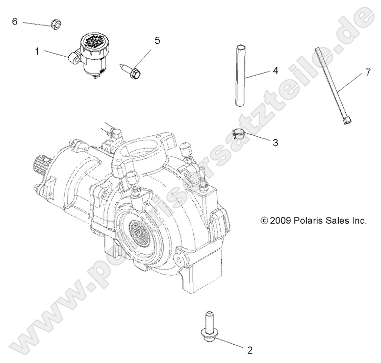 DRIVE TRAIN, GEARCASE MOUNTING, FRONT DRIVE TRAIN, GEARCASE MOUNTING, FRONT