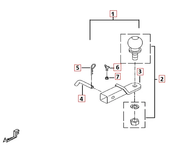 Anhängerkupplung Anhängerkupplung