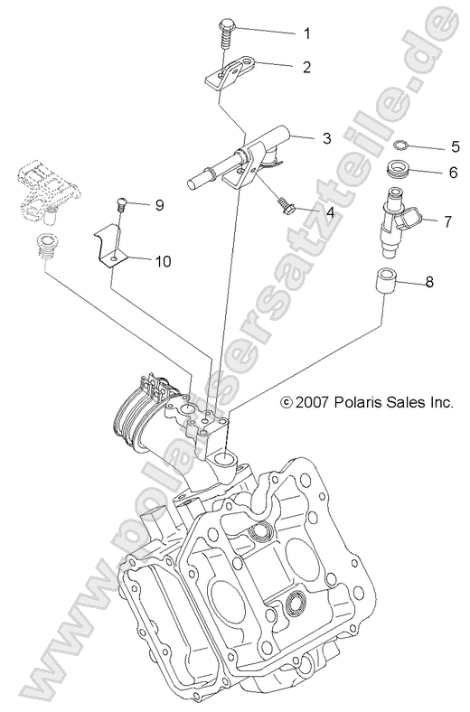 ENGINE, FUEL INJECTOR