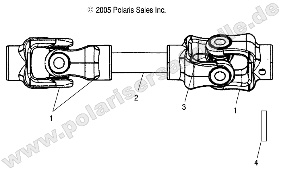 SHAFT, PROP, REAR SHAFT, PROP, REAR
