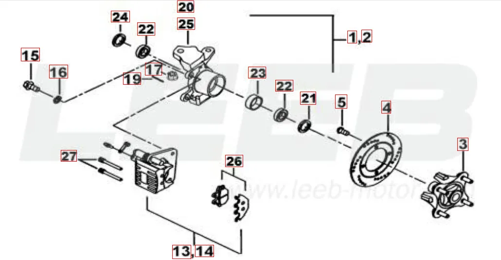Vorderradbremse Vorderradbremse