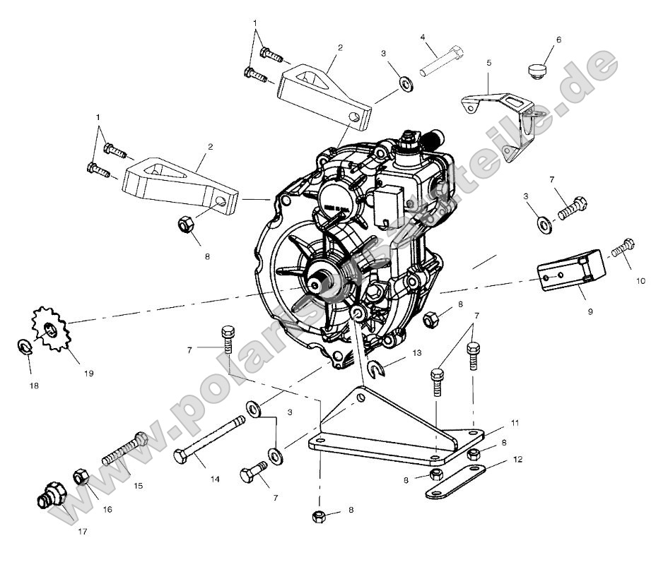 Gearcase Mounting Gearcase Mounting