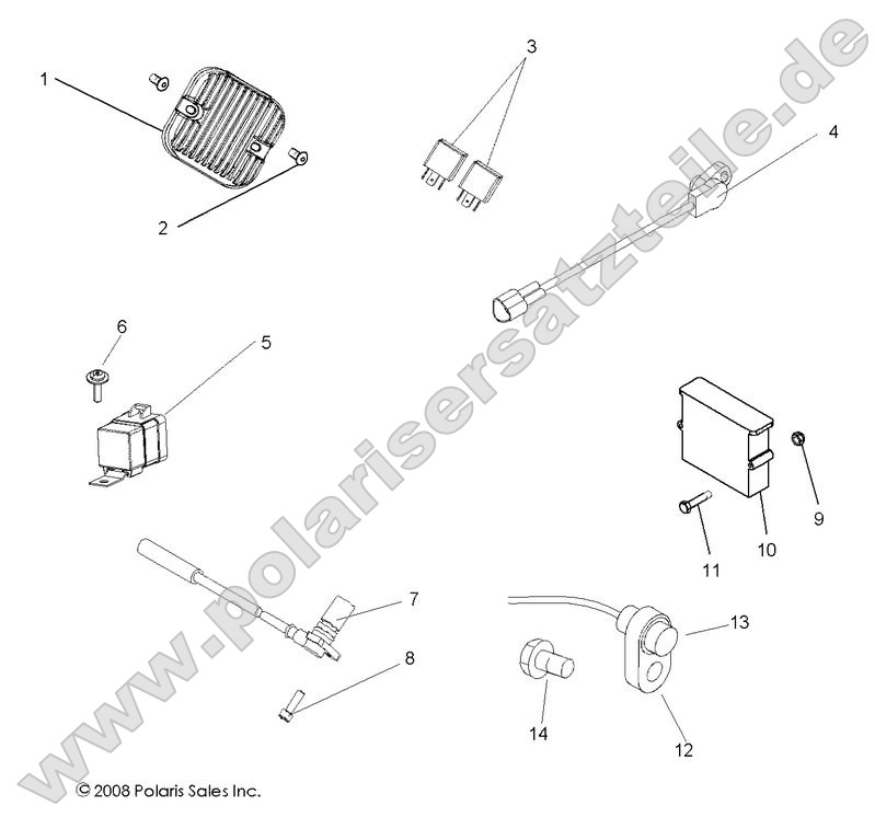Electrical, Regulator, Relays, Sensors and ECU
