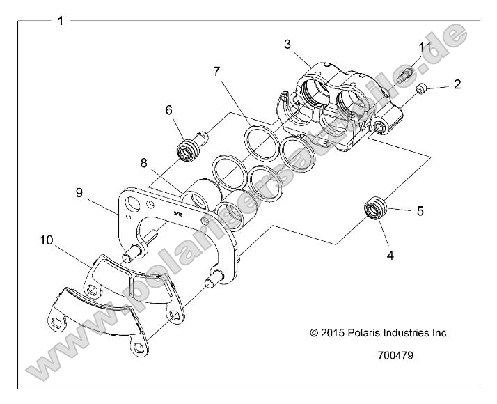 Brakes, Front Caliper Brakes, Front Caliper