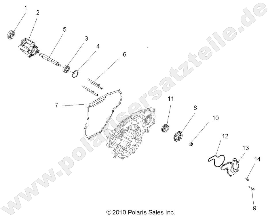 ENGINE, OIL PUMP and WATER PUMP ENGINE, OIL PUMP and WATER PUMP