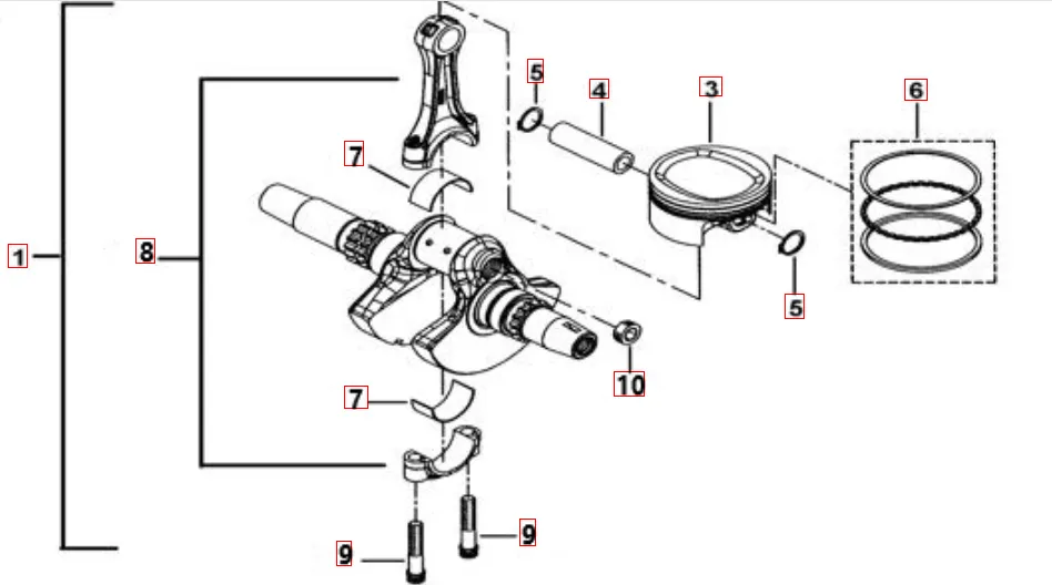 Kurbelwelle Kurbelwelle