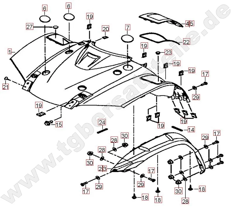 Frontverkleidung Frontverkleidung