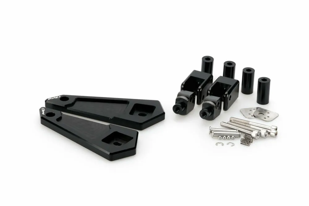 PUIG FUSSRASTEN MITFAHRER ADAPTER SET RECHTS/LINKS HOND - 20582N