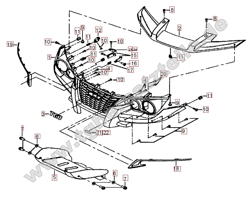Stoßstange vorne Stoßstange vorne