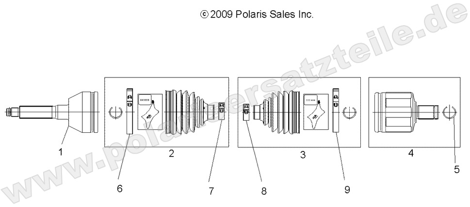 DRIVE TRAIN, FRONT DRIVE SHAFT DRIVE TRAIN, FRONT DRIVE SHAFT