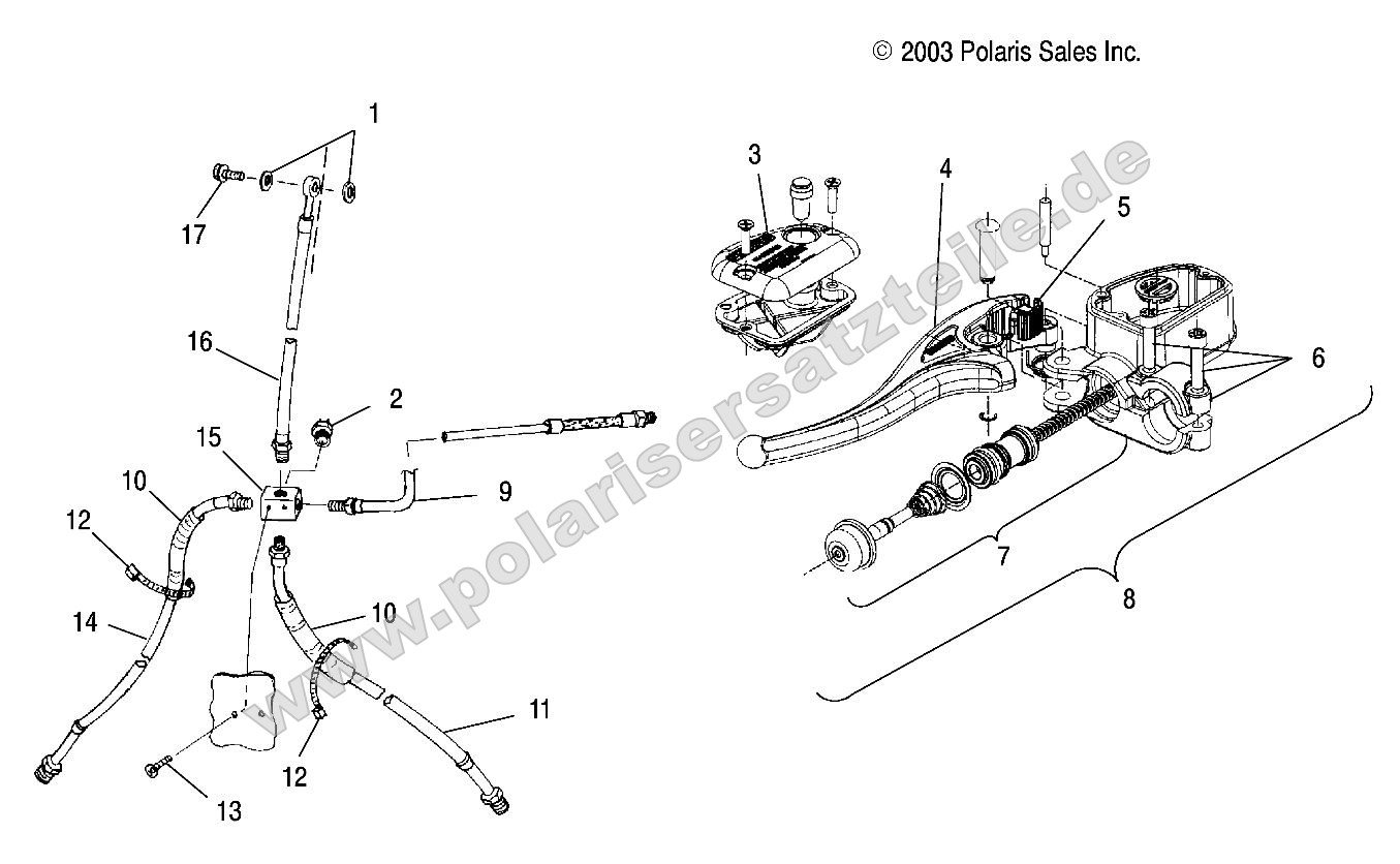 Controls - Master Cylinder/Break Line Controls - Master Cylinder/Break Line
