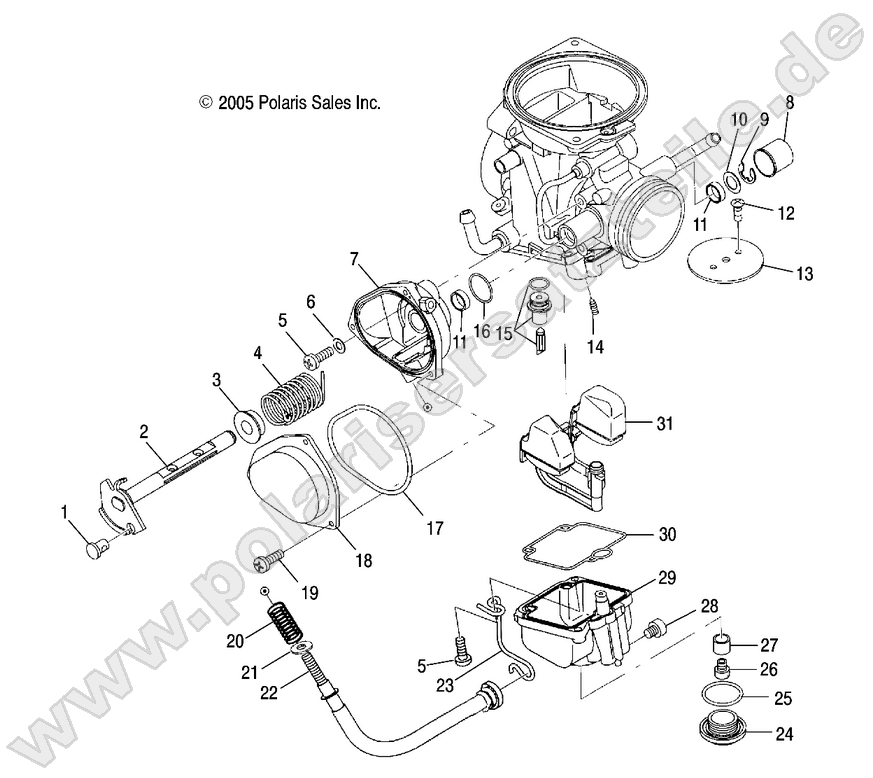 ENGINE, CARBURETOR, LOWER ENGINE, CARBURETOR, LOWER
