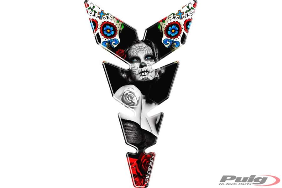 PUIG TANK PAD MOD. MOON F/SILBER - 9139P