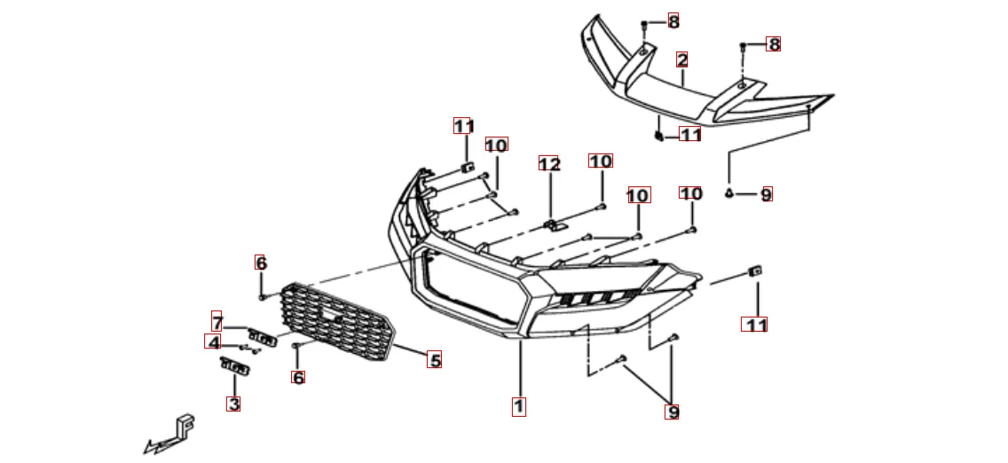 Stossstange vorne Stossstange vorne