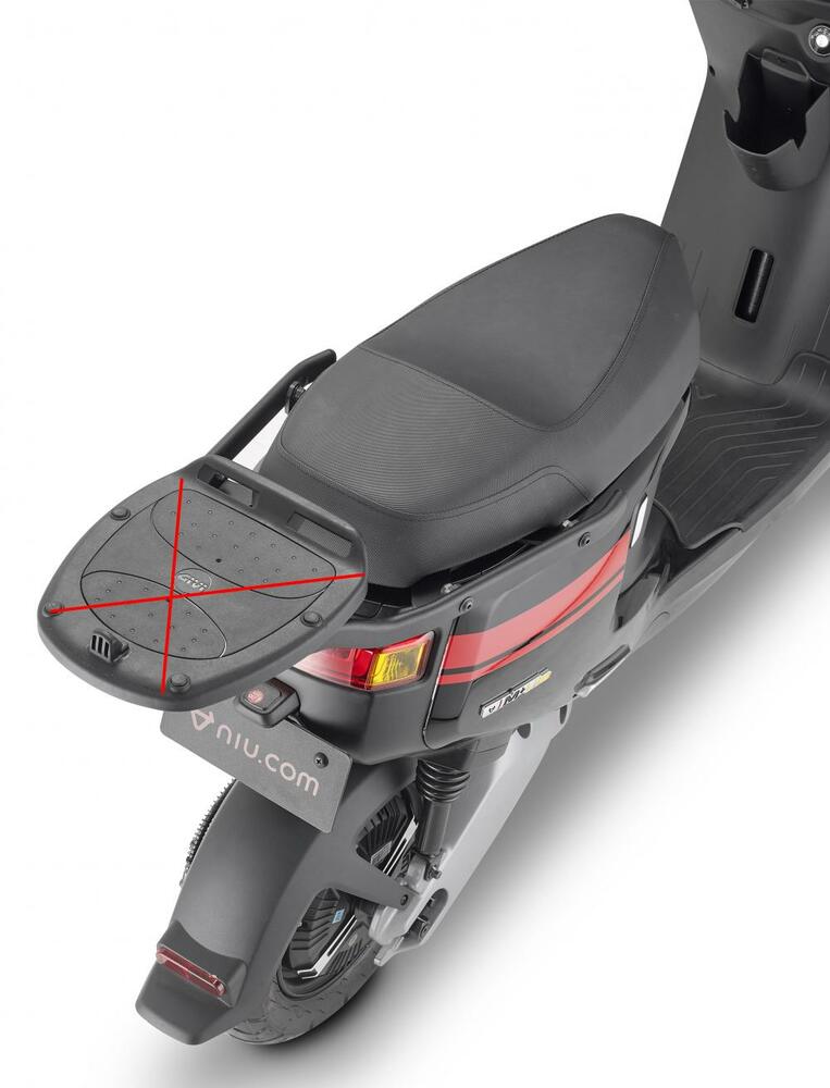 Givi Topcaseträger für Monolock Koffer - NIU MQI+ 2019-22