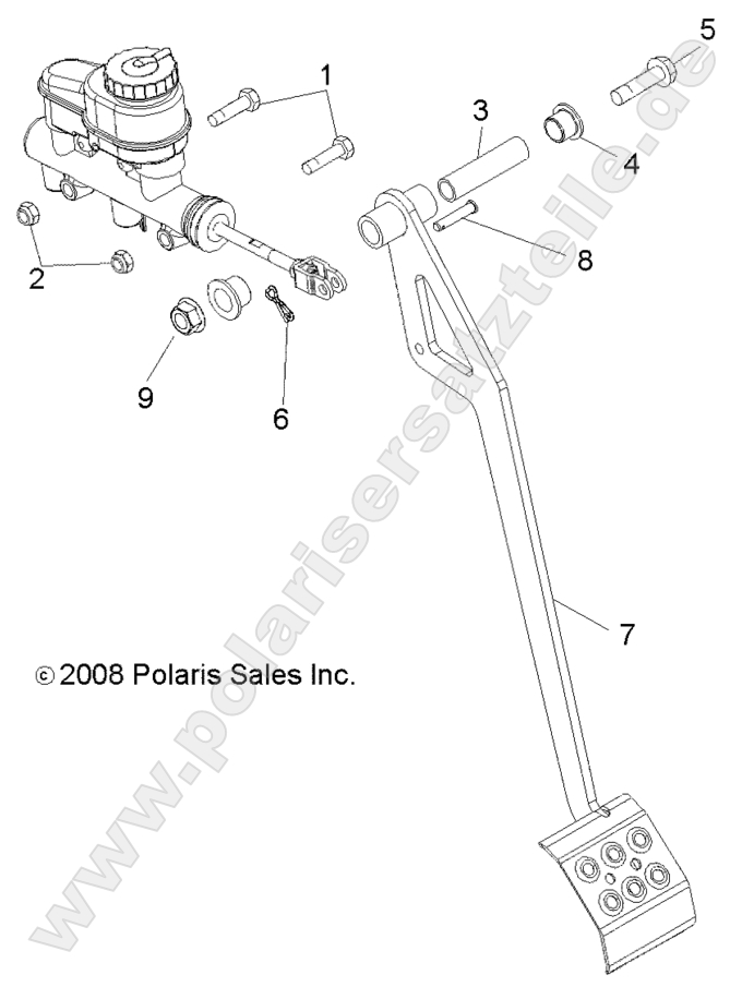Brakes, Pedal and Master Cylinder Mounting Brakes, Pedal and Master Cylinder Mounting