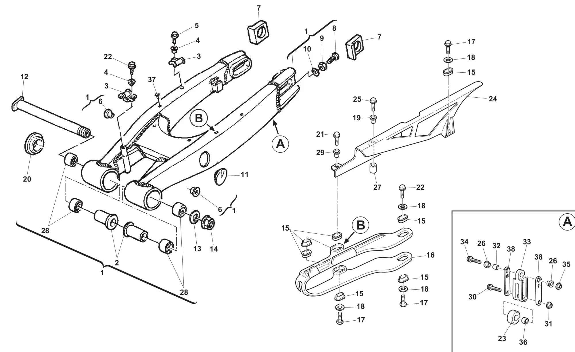 Hinterradschwinge Hinterradschwinge