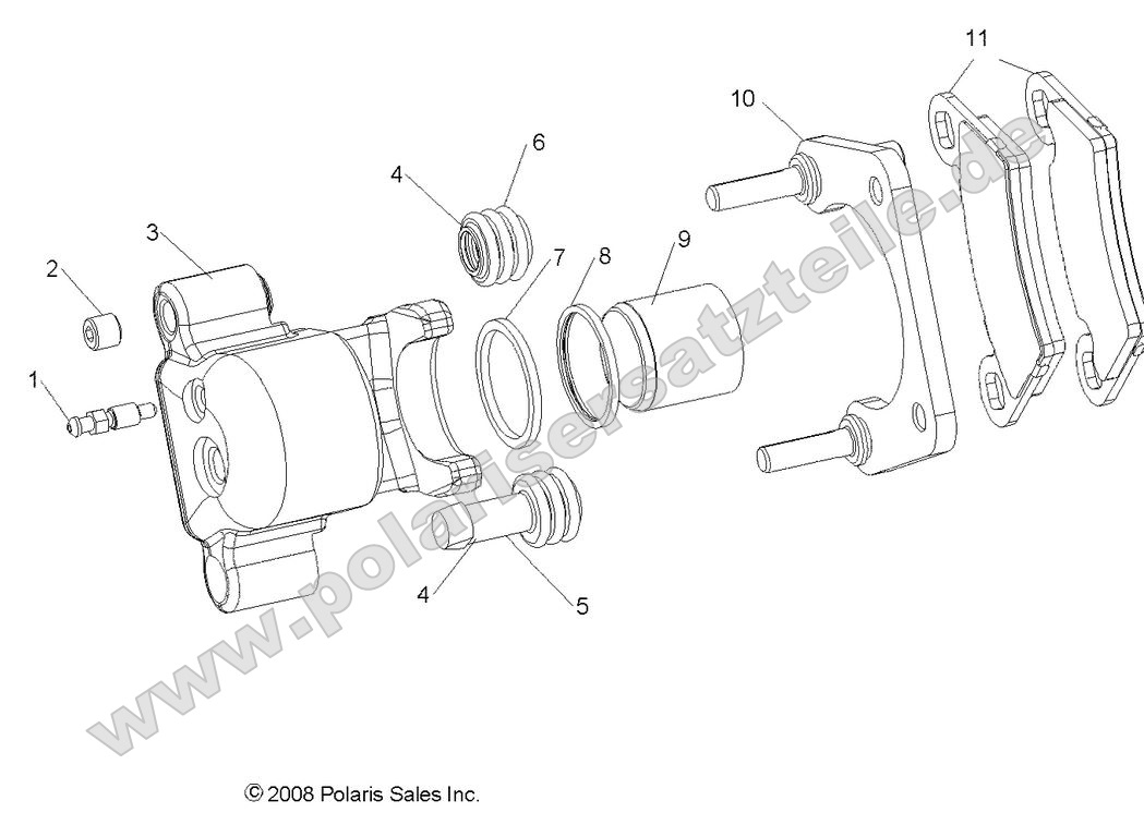 Brakes, Rear Caliper