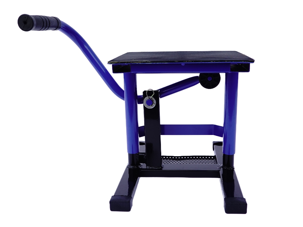 TMP Motocross & Enduro Hubständer / MX Montageständer - schwarz-blau TMP Motocross & Enduro Hubständer / MX Montageständer - schwarz-blau