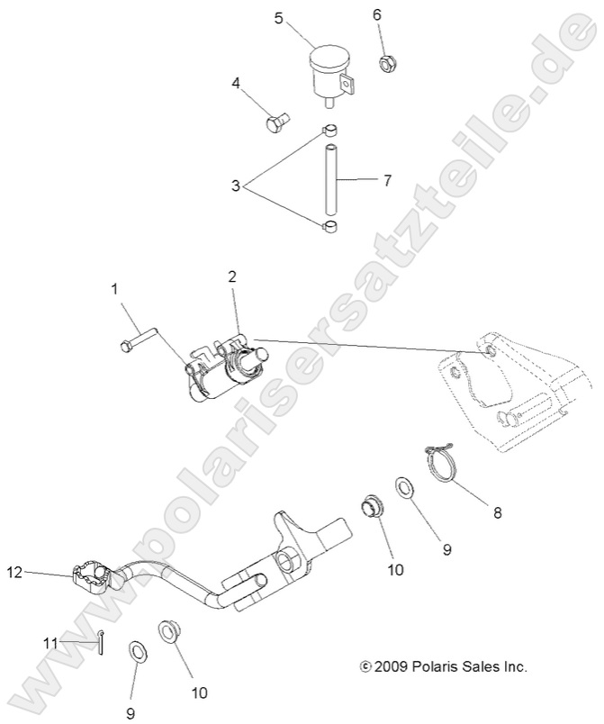 BRAKES, BRAKE PEDAL and REAR MASTER CYLINDER BRAKES, BRAKE PEDAL and REAR MASTER CYLINDER