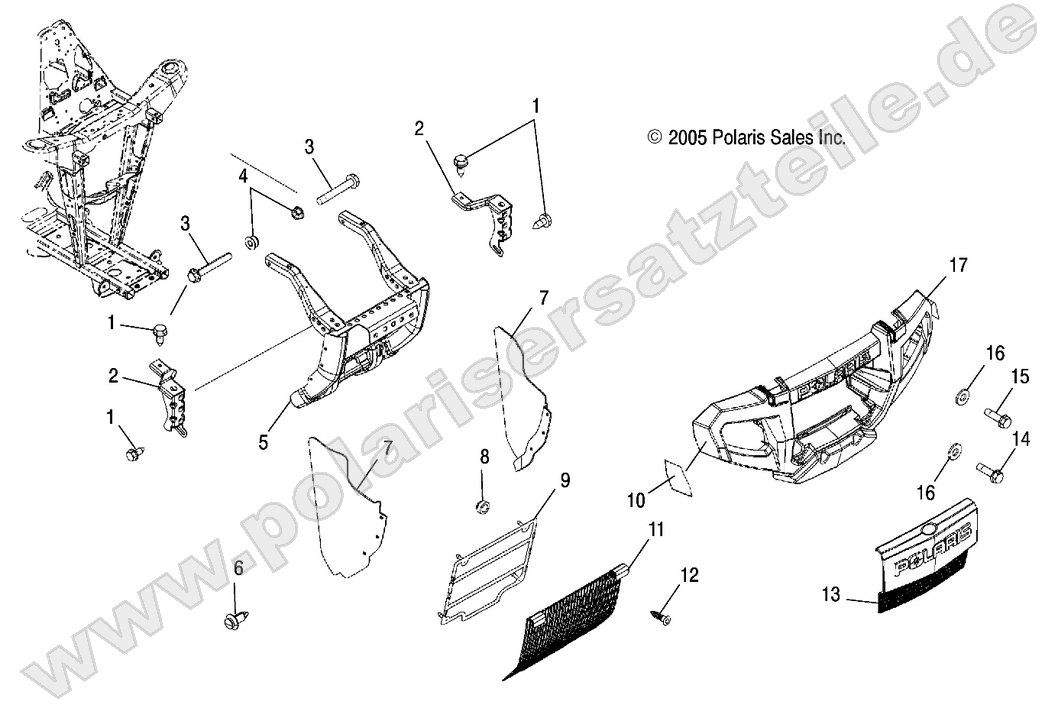 BUMPER MOUNTING BUMPER MOUNTING