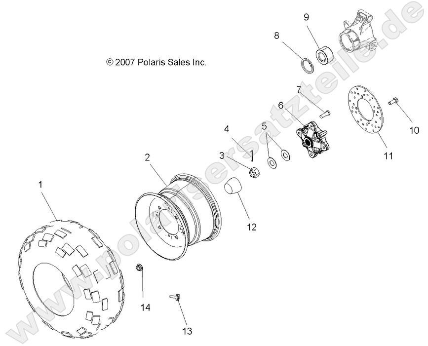 WHEELS, REAR WHEELS, REAR