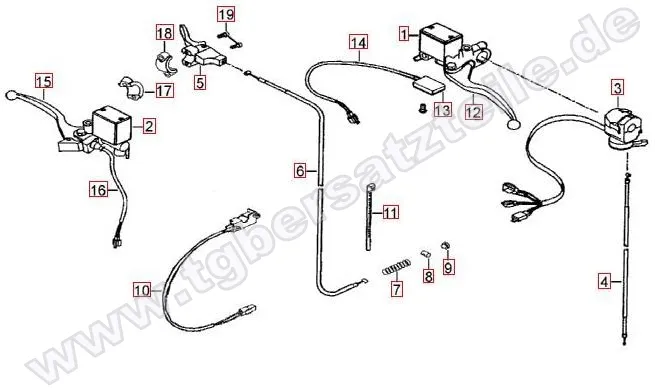 Schalter-Hebel Schalter-Hebel