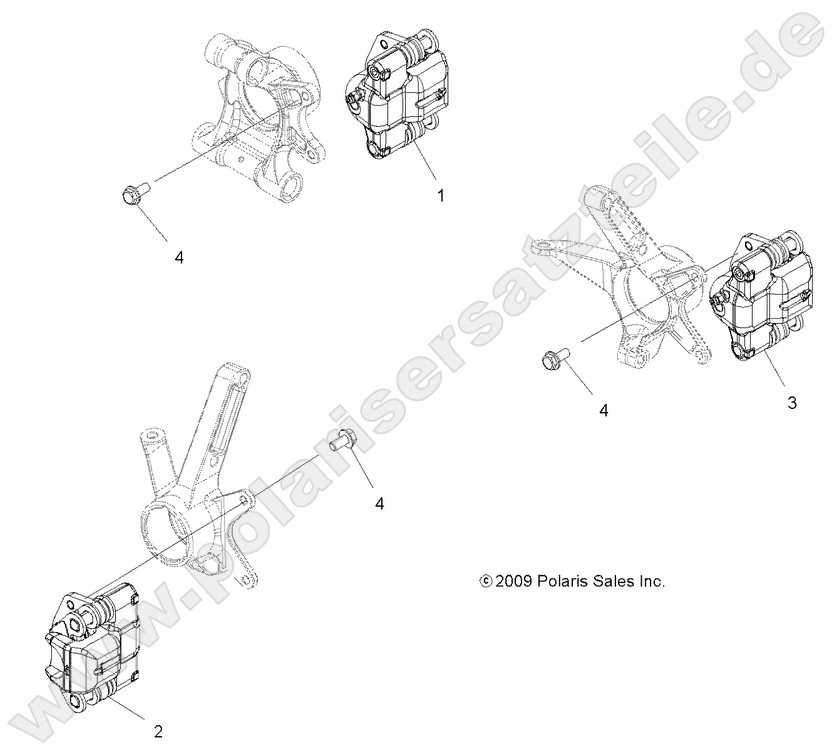 BRAKES, BRAKE CALIPER MOUNTING BRAKES, BRAKE CALIPER MOUNTING