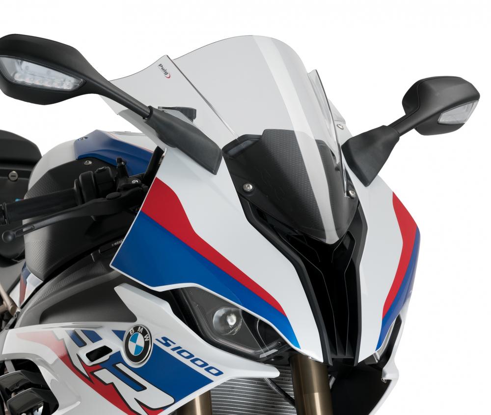 3571W_BMW_S1000RR_19__Puig_Windschild_Racing_1 Puig Racing Verkleidungsscheibe Transparent BMW S1000 RR 2019-