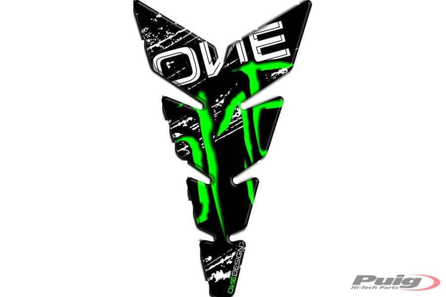 PUIG TANK PAD MOD. SPIRIT II F/GRÜN - 9141V