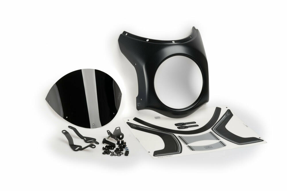 PUIG LAMPENVERKLEIDUNG C/CARBO DIAM.195MM C/SCHWARZ - 9515N