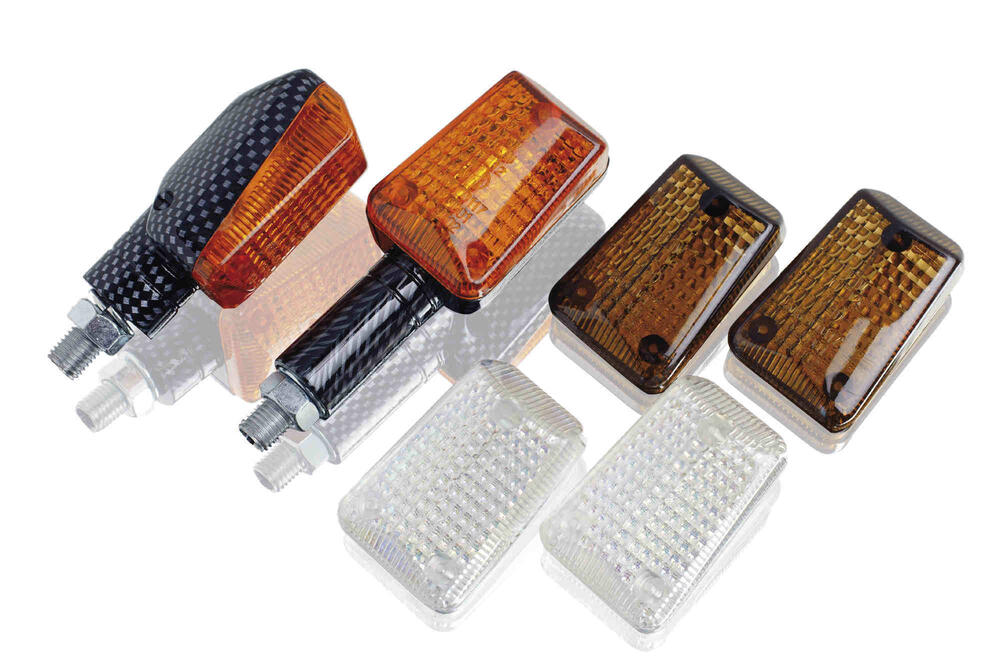 PUIG BLINKER MINI KURZ CARBON HOMOLOGIERT - 4042C