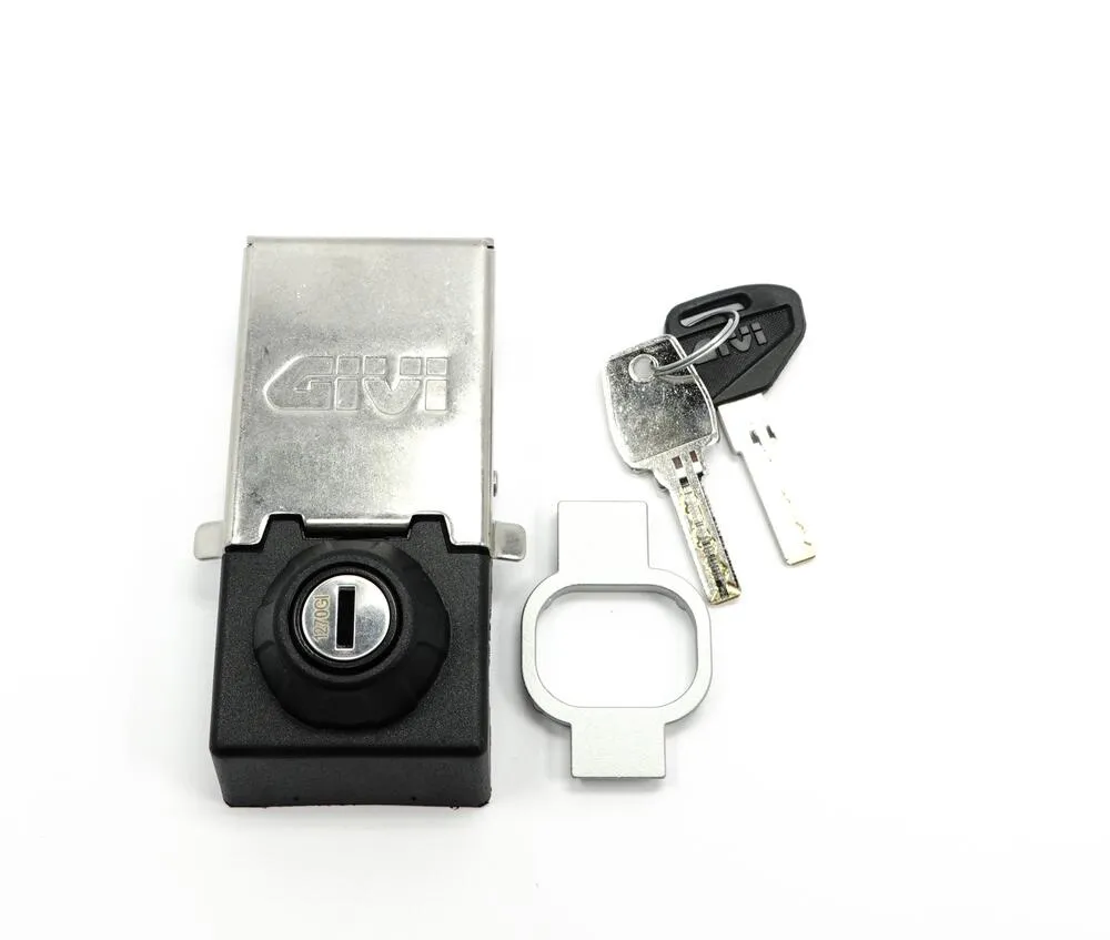 Givi Verschlussblock hinten links für Trekker Seitenkoffer OBK37 / OBK48
