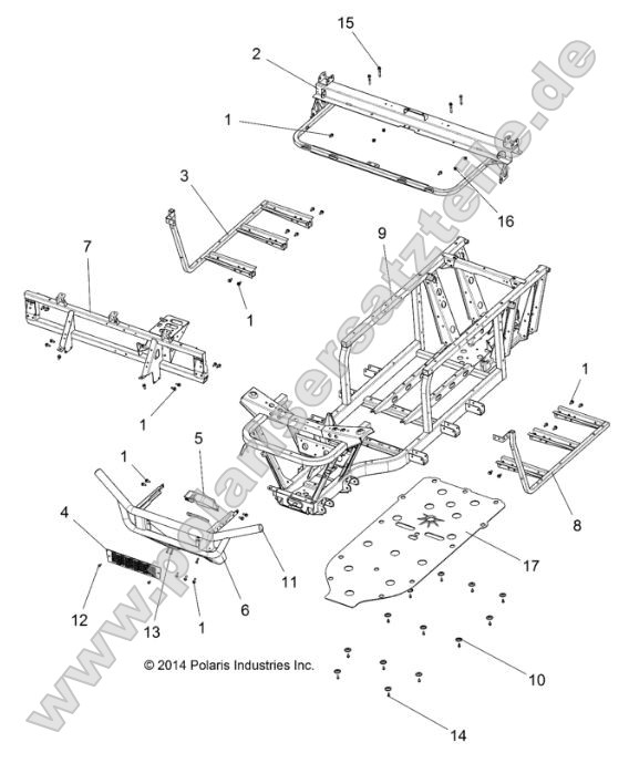 Chassis, Frame and Front Bumper