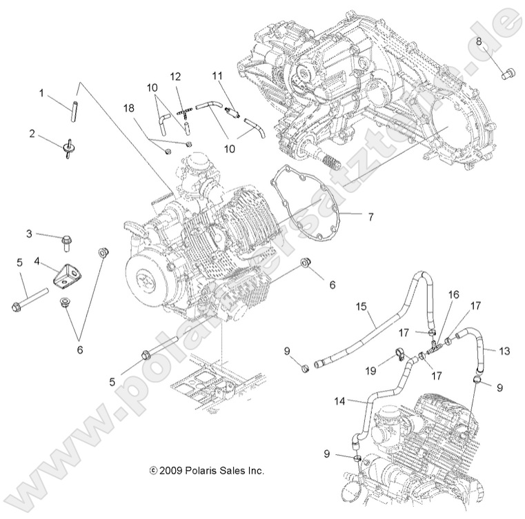 ENGINE, MOUNTING ENGINE, MOUNTING