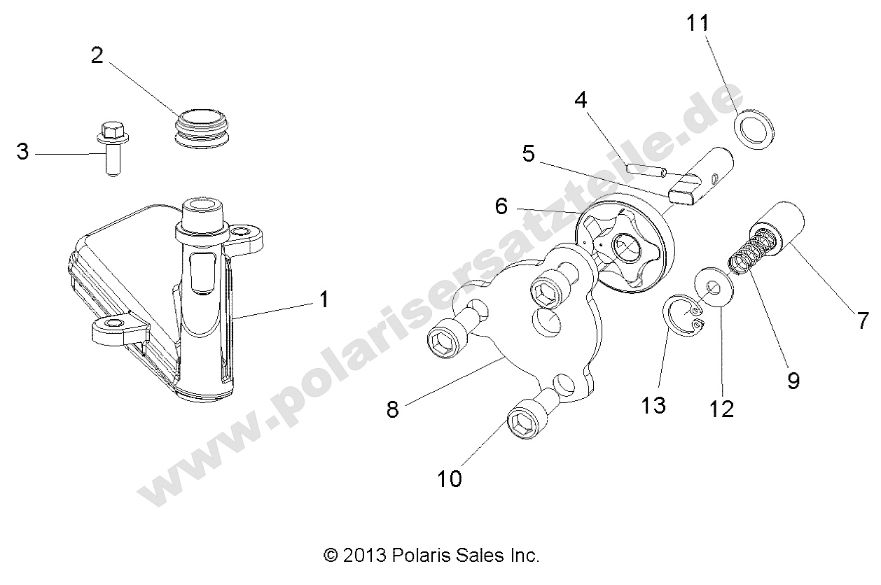 Engine, Oil Pump Engine, Oil Pump