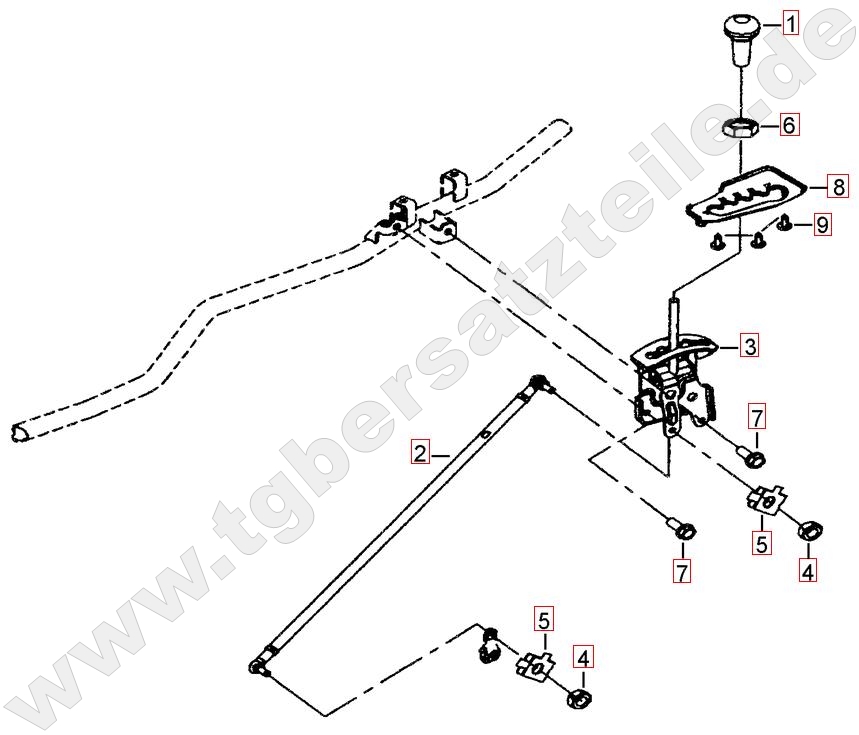 Gangschalthebel Gangschalthebel
