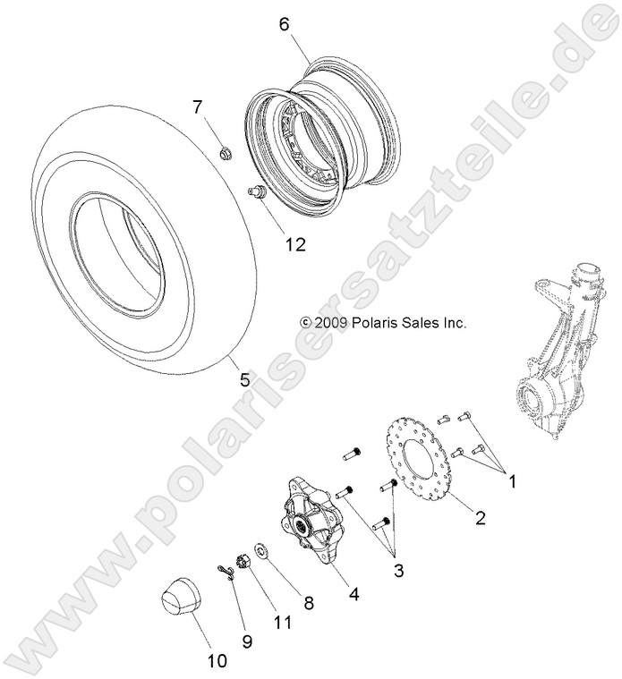 WHEELS, FRONT WHEELS, FRONT