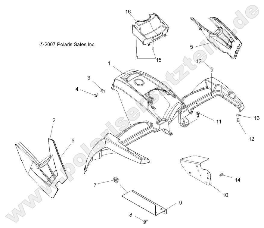 BODY, FRONT CAB BODY, FRONT CAB