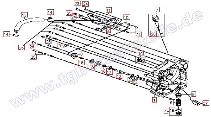 Gehäusedeckel rechts