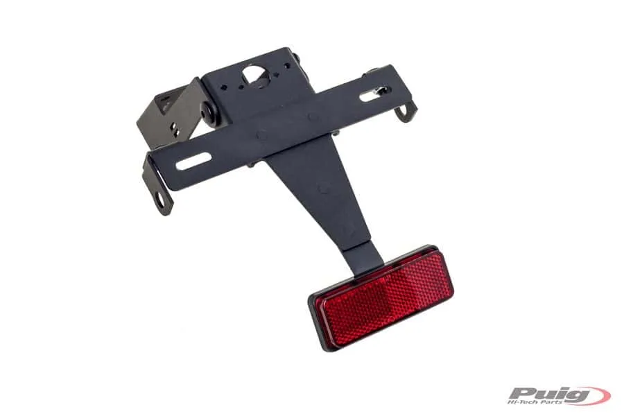 PUIG KENNZEICHENHALTER KAWASAKI ER6N/F 12-17 C/SCHWARZ - 6096N