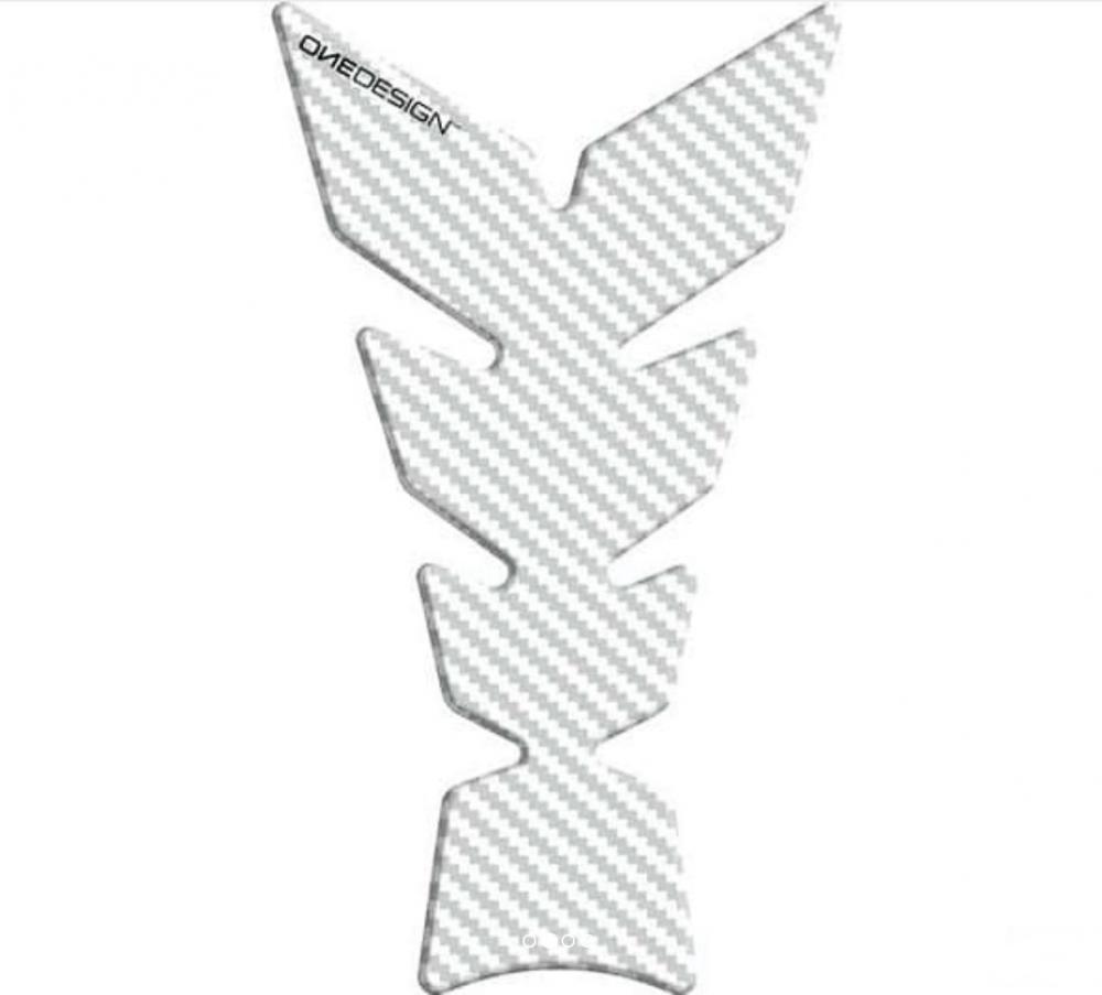 OneDesign_Tankpad_Softtouch_Carbon_weiss_Design_Universal_6763 OneDesign Tankpad Moon Soft Touch Carbon weiß Design Universal