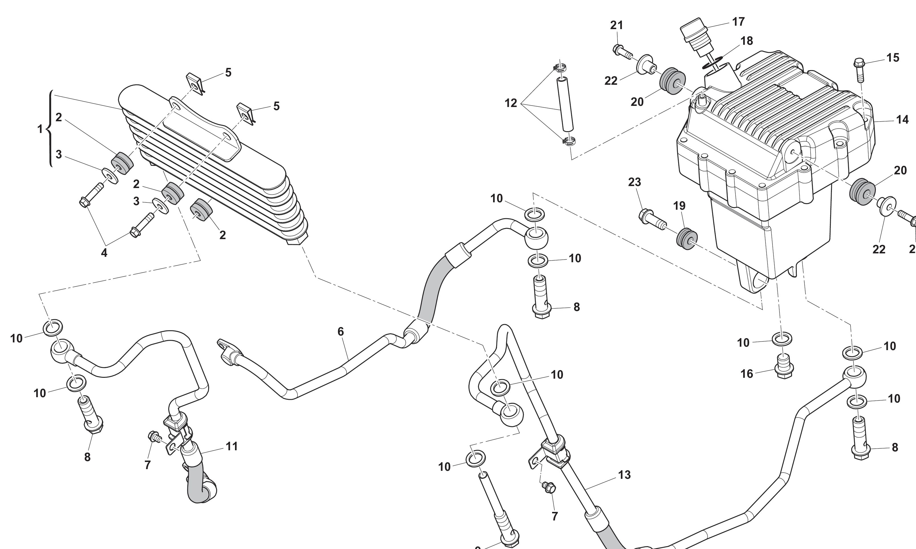Ölkühler Ölkühler