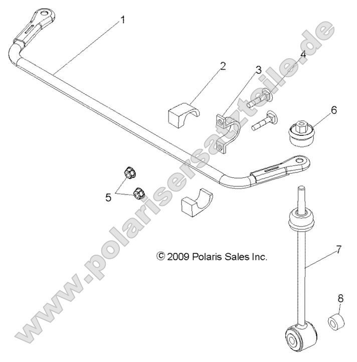 Suspension, Rear Stabilizer Bar