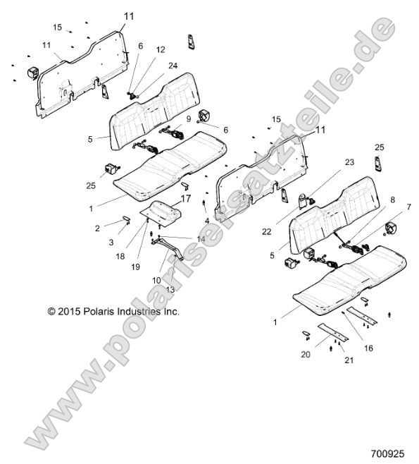 Body, Seat Body, Seat