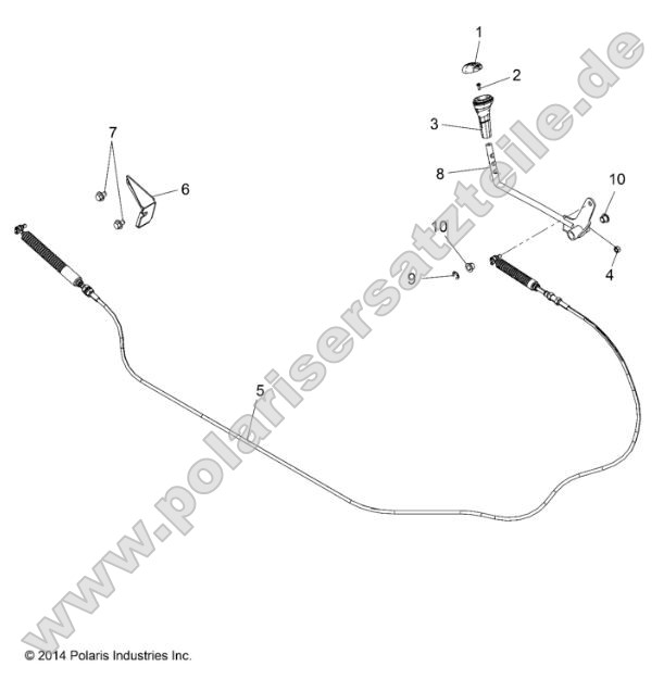 Drive Train, Gear Selector Drive Train, Gear Selector