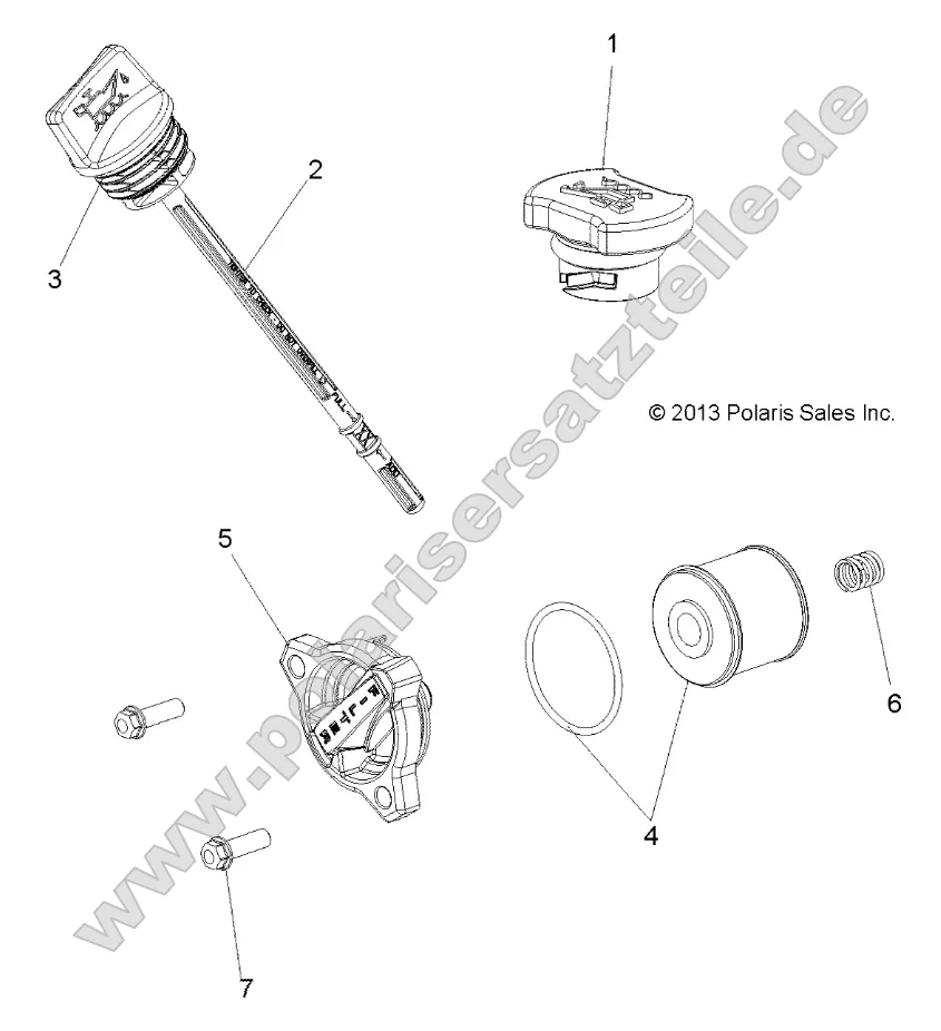 Engine, Oil Filter, Dipstick and Fill Cap Engine, Oil Filter, Dipstick and Fill Cap